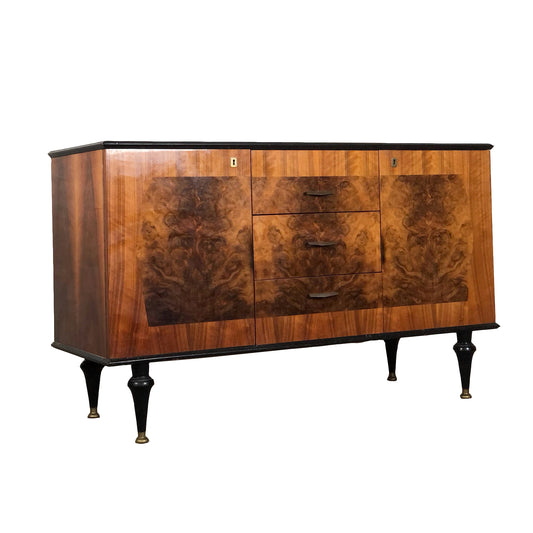 dresser with root veneer